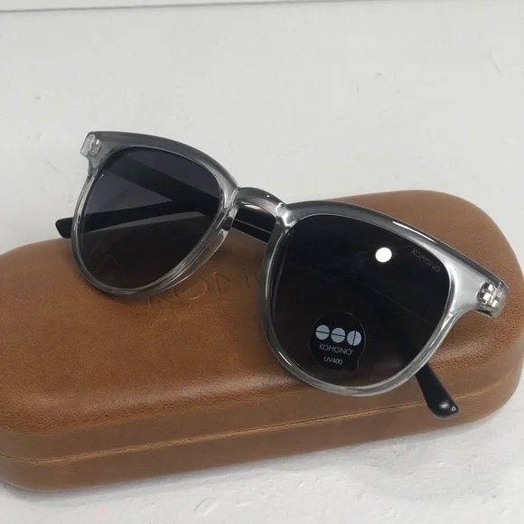 KOMONO Francis Silver/Black Sunglasses  display picture 1